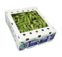 Boîtes pliables en Corex pour okra et asperges, en PP, écologiques, recyclables, imperméables, empilables, durables, imprimables et découpables