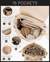 Sac à langer en cuir PU imperméable à logo personnalisé, avec port de charge USB, grand sac de rangement pour poussette de maman et bébé, fermeture à glissière