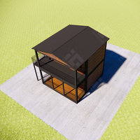 Préfabriqué Mobile En Acier 20 pieds 30 pieds 40 pieds Pliant Extensible Petite Maison Préfabriquée Nouveau Modulaire Pod Double Étages Étages De Luxe