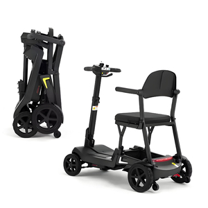 Scooter de Movilidad Plegable Ultraligero de 16 kg con 4 Ruedas, Portátil para Viajes, para Adultos, DYFWMS-004, Ultraligero, Solo 16 kg - Product Image 3