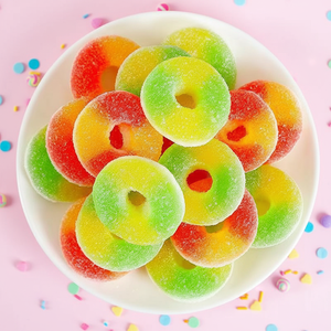Fabricantes Chinos de Dulces OEM, Venta al por Mayor de Caramelos Agridulces Surtidos con Sabor a Frutas, Anillos de Gomita Suave, Ositos de Gomita, Gusanos de Gomita y Caramelos de Gelatina - Product Image 5