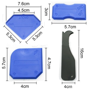 <b>Silicone</b> Caulking Tools 5 in 1 Sealant Finishing Tool Grout Remove Scraper for Bathroom Kitchen Floor Window Sink Joint <b>Seal</b> - Product Image 5