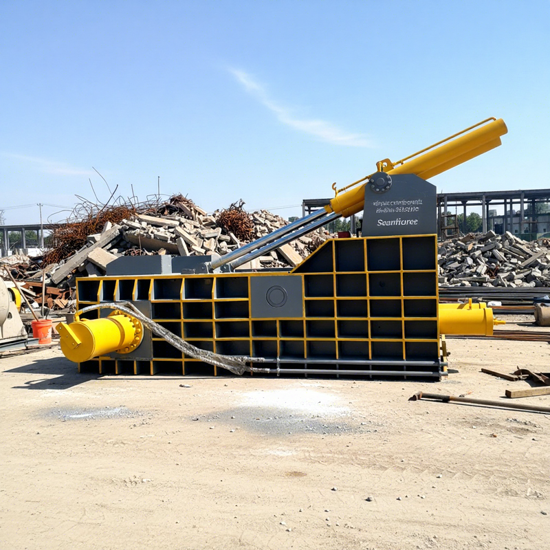 High Efficiency Hydraulic Metal Scrap Press