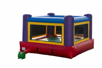 Dôme gonflable commercial arc-en-ciel en PVC pour enfants, facile à installer, idéal pour les sauts, les fêtes en extérieur et les événements de location