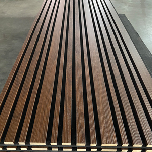 <span class=keywords><strong>Pannello</strong></span> a doghe di lusso autentico americano: pannelli fonoassorbenti in poliestere con <span class=keywords><strong>pannello</strong></span> <span class=keywords><strong>acustico</strong></span> di design moderno modello 3D - Product Image 2
