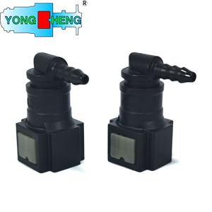 Autopartes A2 PA12 6,30mm conector de codo de manguera hembra SAE 1/4 "Conector rápido de línea de combustible para tubo PA 5X1 - Product Image 5