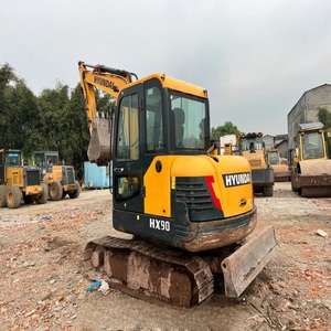 Mini excavatrice d'occasion personnalisée Excavatrice hydraulique Hyundai 600 d'occasion professionnelle Excavatrice sur chenilles Hyundai 55 tonnes - Product Image 3