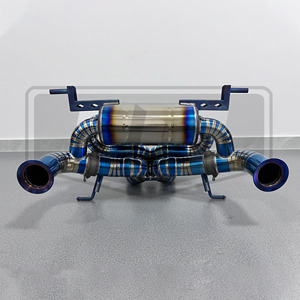 Sistema de Escape de Alto Rendimiento con Válvula de Aleación de Titanio para <span class=keywords><strong>Lamborghini</strong></span> Aventador LP700-4 LP740-4 LP750-4 <span class=keywords><strong>SVJ</strong></span> 6.5 V12 Catback, Disponible en Stock - Product Image 5