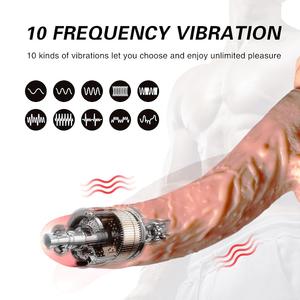 Wifi-afstandsbedienbare bruine zuignap vrouwelijke vagina bedrade konijnvormige seksspeeltjes grote <span class=keywords><strong>dildo</strong></span>'s en vibrators - Product Image 5