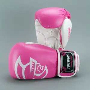 Бл, розовые Боксерские перчатки с логотипом на заказ, профессиональные, оптовая продажа, полиуретановые перчатки для кикбоксинга для Mma Muay Thai
