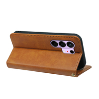 Penawaran Terbaik Casing Ponsel Kulit untuk Tecno Camon 50 Ultra Flip Magnetic Wallet Phone Cover