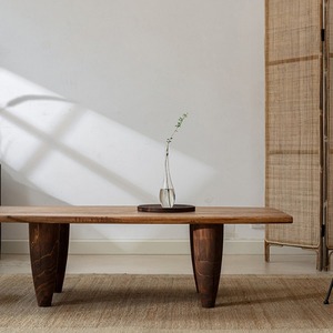 Wabi-sabi tavolino da caffè una semplice camera da letto semplice seduto sul pavimento piccolo <span class=keywords><strong>tavolo</strong></span> basso <span class=keywords><strong>soggiorno</strong></span> in legno massello tavolino - Product Image 3