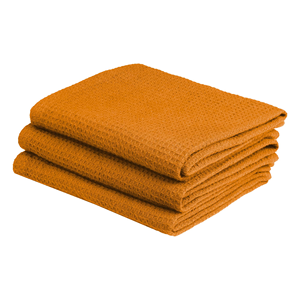 <b>Microfibre</b> windows and Other Household Cleaning Polishing Blue Waffle Weave Detailing Microfiber Car Glass Cleaning Towels - Product Image 4