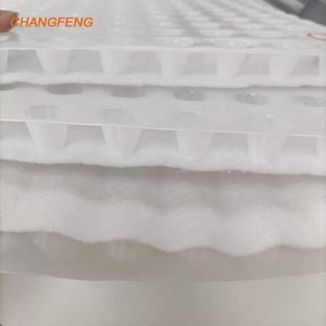 HDPE排水シート防水ディンプルプラスチックグリーン屋根排水ボードガーデンダムパーク底排水用 - Product Image 2