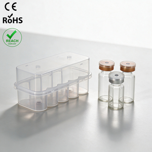Vente en gros <span class=keywords><strong>de</strong></span> flacons en plastique transparents <span class=keywords><strong>de</strong></span> 5 ml et 10 ml pour poudre lyophilisée, réactifs, emballages vides, boîtes <span class=keywords><strong>de</strong></span> rangement pour peptides - Product Image 3
