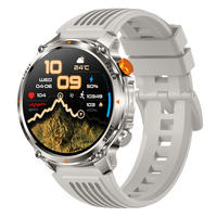 Reloj Inteligente HT45 2026 con Linterna, Pantalla de 1.7 Pulgadas, Resistente al Agua IP68, Monitor de Actividad Física, Reloj Deportivo para Hombre