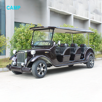Modèle de voiturette de golf électrique classique voiture de tourisme vintage voiture de luxe