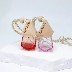 Difusor de Perfume para Coche Colgante de Vidrio Borosilicato con Degradado de Colores, Botella Vacía de 6ml, Venta al por Mayor - Product Image 3