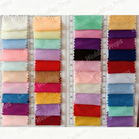 Tissu en satin de soie glacée en gros pour rideau de fond de scène de mariage, finition soyeuse pour décoration de cérémonie de fiançailles et de mariage, draperies de fond de scène