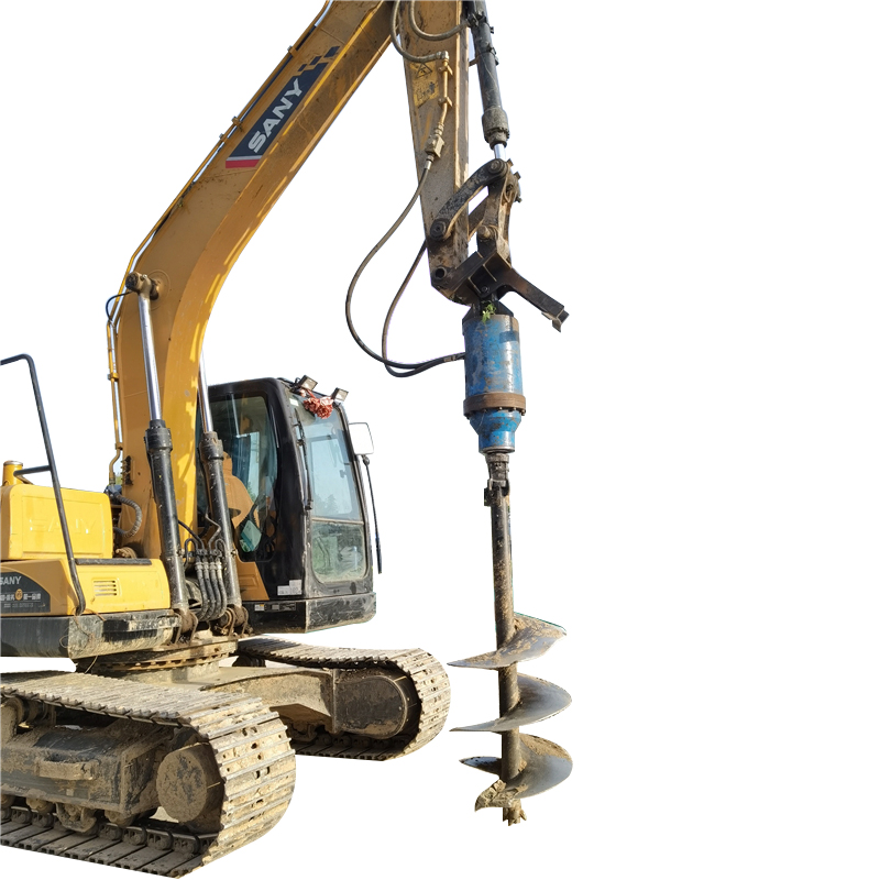 Multi-functional Earth Auger Tractor Earth Drill Auger for Drilling Holes for Excavator for Mini Excavator Applications