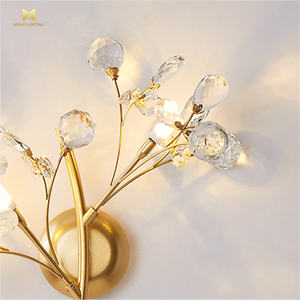 Venta caliente <span class=keywords><strong>de</strong></span> lujo <span class=keywords><strong>de</strong></span> oro LED luz <span class=keywords><strong>de</strong></span> <span class=keywords><strong>pared</strong></span> Rama <span class=keywords><strong>de</strong></span> luz <span class=keywords><strong>de</strong></span> <span class=keywords><strong>pared</strong></span> <span class=keywords><strong>de</strong></span> lujo moderno <span class=keywords><strong>de</strong></span> cristal <span class=keywords><strong>de</strong></span> luz <span class=keywords><strong>de</strong></span> <span class=keywords><strong>pared</strong></span> - Product Image 3
