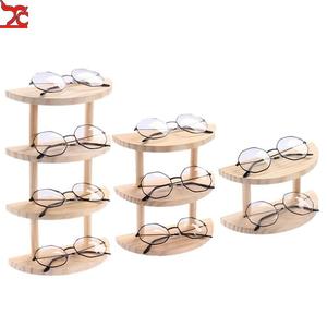Expositor de Gafas de Madera Multicapa (1 Pieza) para Exhibición de Joyería, Muñecas y Gafas de Sol en Mostrador de Tienda - Product Image 1