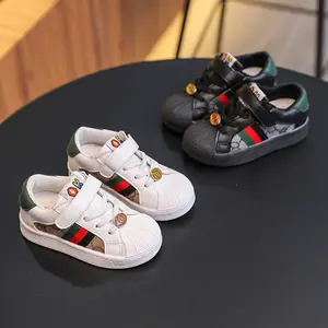 Yeni erkek Sneakers çocuk ayakkabıları bebek kız bebek ayakkabısı moda rahat hafif nefes yumuşak spor koşu çocuk ayakkabıları