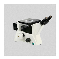 Inverted Metallurgical Microscope for Micro Observation 10X Wide Field Plan Eyepiece Resist Shock and Vibration