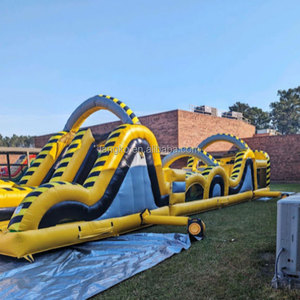 Juegos Inflables de Obstáculos con Forma de Tiranosaurio <span class=keywords><strong>Rex</strong></span> para Niños al Aire Libre, Casa de Brinco, Parque de Atracciones Inflable Comercial - Product Image 2