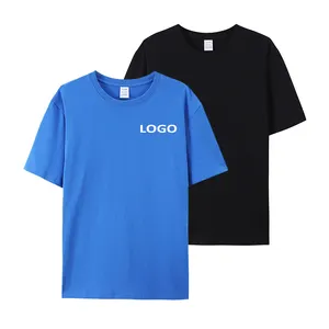 Hochwertiges 100% Baumwolle Damen Plain T-Shirt Benutzer definierte Stickerei Blank Overs ized Herren T-Shirt für den Sommer