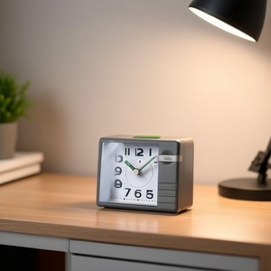 Grey Alarm <b>Clock</b> JA7112 CF G - Product Image 3