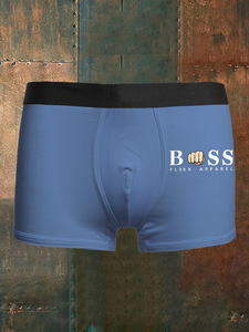 Ropa interior con estampado completo personalizado para hombre con logotipo, diseño de imágenes personalizadas, Calzoncillos Bóxer y calzoncillos sexys estampados para hombre