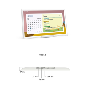 Android 14 FHD Lịch Màn Hình Cảm Ứng 21.5 Inch Kỹ Thuật Số Máy Tính Để Bàn 4 + 64GB Thông Minh Kỹ Thuật Số Lịch Hiển Thị Với Nhắc Nhở/Đồng Hồ - Product Image 3