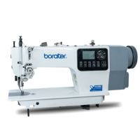 Machine à coudre industrielle à entraînement direct, système synchronisé par moteur pas à pas, coupe-fil automatique, levage automatique du pied presseur B-0303X-D4