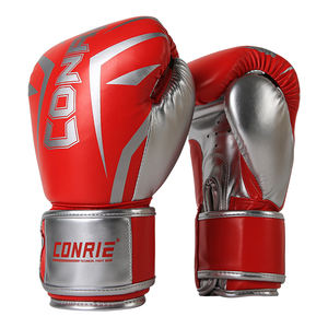 Kangrui-guante de boxeo MMA de cuero PU de alta calidad, guante de boxeo, de lucha, tipo personalizado - Product Image 4