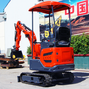Vendita diretta della fabbrica escavatore trinciatrice 1.3 Ton 2 Ton Mini escavatore ingegneria scavatore Diesel Bagger
