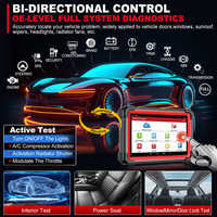 LAUNCH X431 CRP919E BT Herramienta de Diagnóstico de Sistemas Completos Versión Europea Codificación ECU Escáner OBD2 para Autos Puede Diagnosticar Lector de Códigos