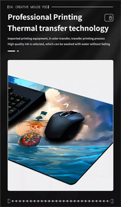 Cartoon Series <b>Anime</b> Printed Japanese Style Custom Gaming Rubber/Fabric Water Resistant Mouse Pad 800x300mm Big Size <b>Mousepad</b> - Product Image 6