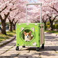 Chariot pliable OEM ODM 2026 pour animaux de compagnie, chariot de courses pliable, chariot portable pour supermarché, camping, maison, usage domestique, chariot de voiture