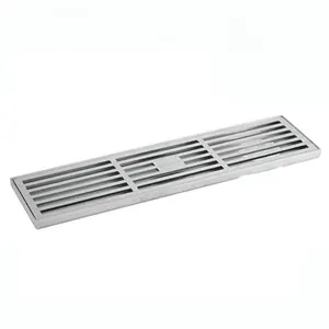 304 long stainless steel floor drain anti-odor drainage