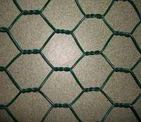 Grillage hexagonal en fer gainé de PVC pour cages à lapins électriques, avec pliage pour cages à animaux