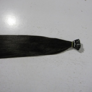 Estensioni di <span class=keywords><strong>Capelli</strong></span> Umani Brasiliani 100% Remy Naturali Lisci, Cheratina Grezza a Doppio Spessore, Punta a I, Vendita all'Ingrosso XCHair LA627 100g/Confezione - Product Image 5