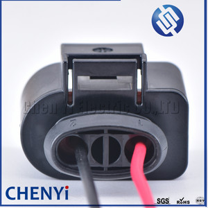 Conector de enchufe de Sensor de temperatura de refrigerante de 2 pines 1K0973202 Cable flexible para Golf A3 A4 A6 A8 1K0 973 202 - Product Image 6