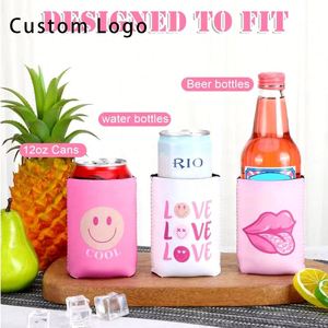 Custom Logo Stubby Holder Insulated Neoprene Beer Cozy with Silk Screen Printing for Eco-Friendly Parties - Product Image 6