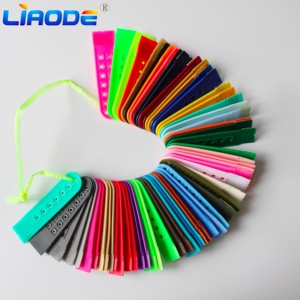 Hebillas de Cierre a Presión de Plástico de 7 Orificios para Gorra de Béisbol - Product Image 1