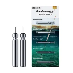 Doublepow High Capacity 3V Lithium Ion Battery 25mAh Electronic Fishing Float Long Life 100H Fishing Float Battery