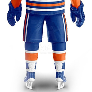 Custom Logo Shorts Sports Wear Uniform Sets for Men Wholesale Youth Ice Hockey Wear - Product Image 6