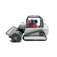 MINGKO MK1200 Tondeuse à fléaux télécommandée sur chenilles diesel 18 CV, largeur de coupe 1200 mm