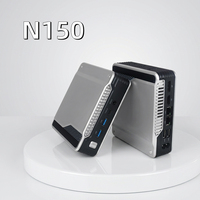 Mini PC Compacto y Eficiente para Hogar, Oficina y Juegos, N150, 4 Núcleos, DDR4, Bajo Consumo, Windows 11 Business, Doble Ethernet