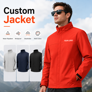 Business Travel <b>Jacket</b> Office Staff Packable Lightweight Wind Rain Protection Coat Daily Outdoor Wear Corporate <b>Jacket</b> - Product Image 1